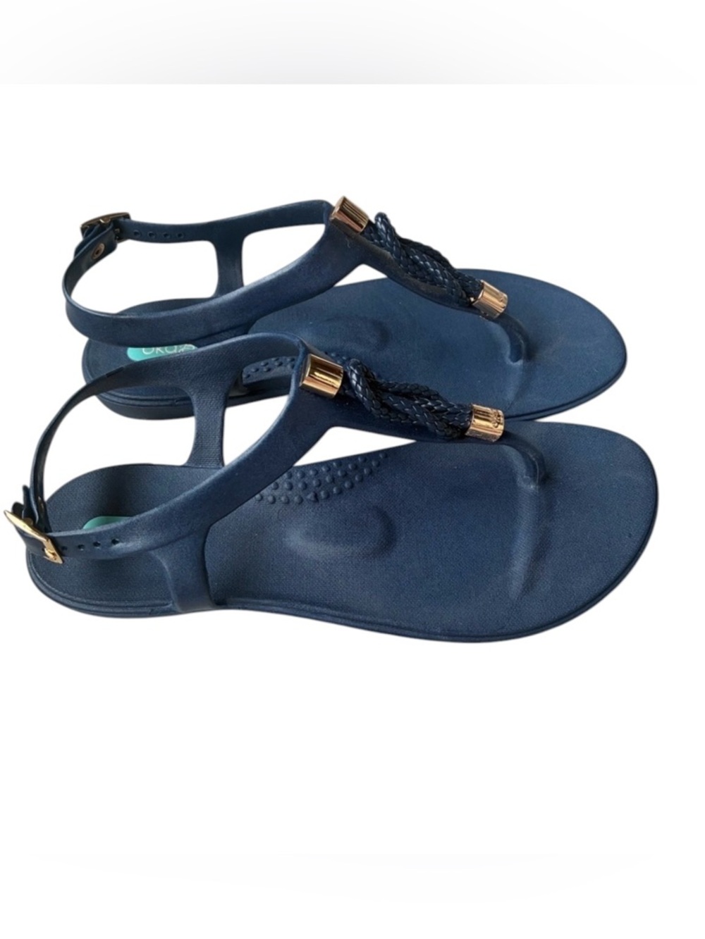OKA b. Women's Navy Sandals